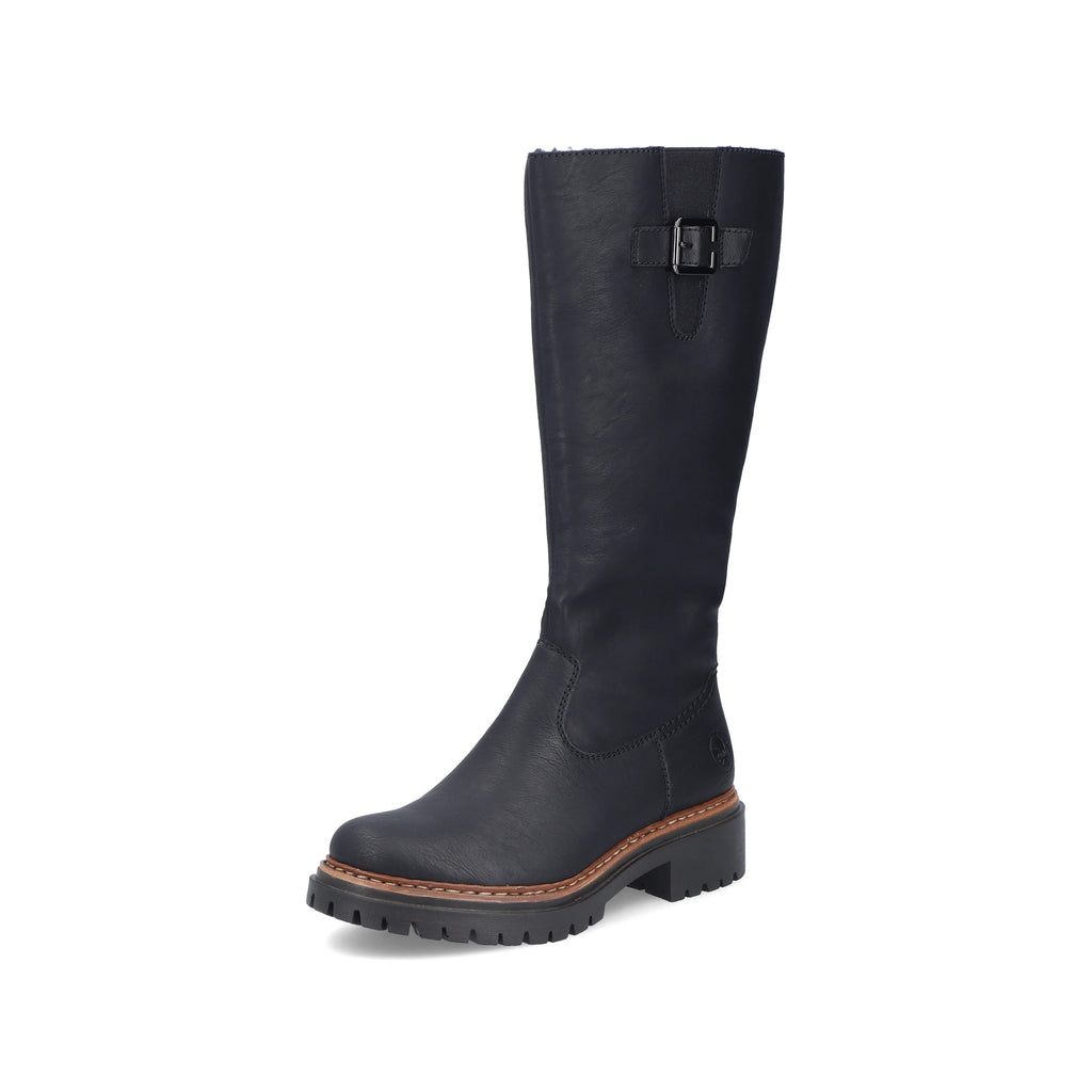 72694-00 Rieker Black Boot