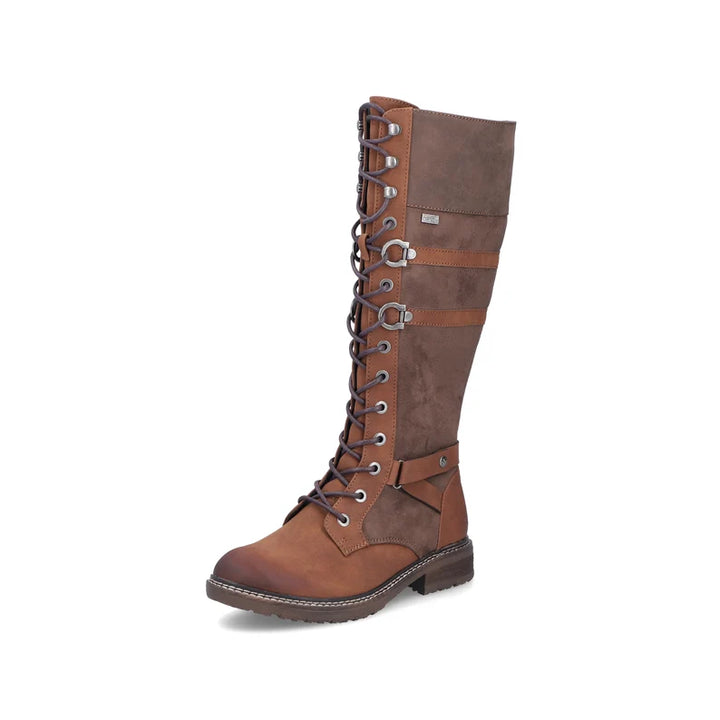 Rieker Brown High Boot- 94732-25