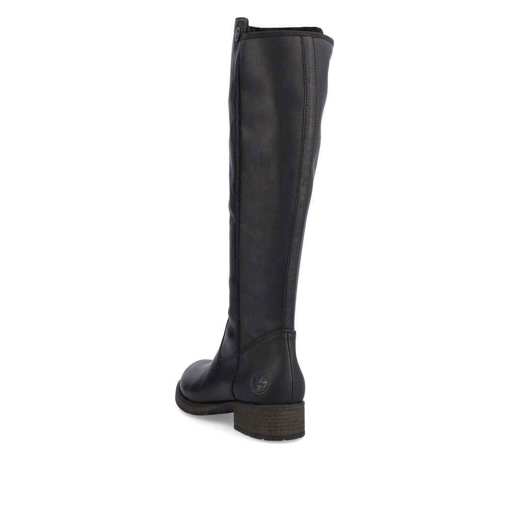 Z9591-01 Rieker Black Boot
