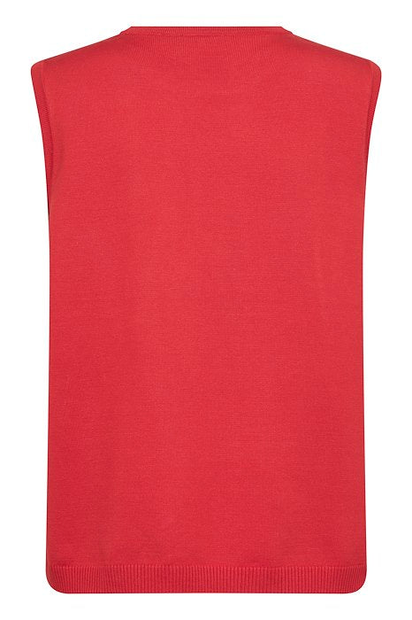 Saint tropez Mila Vest- Flame Scarlet