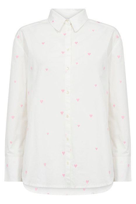 Saint Tropez Dianne Shirt- Bonbon Hearts