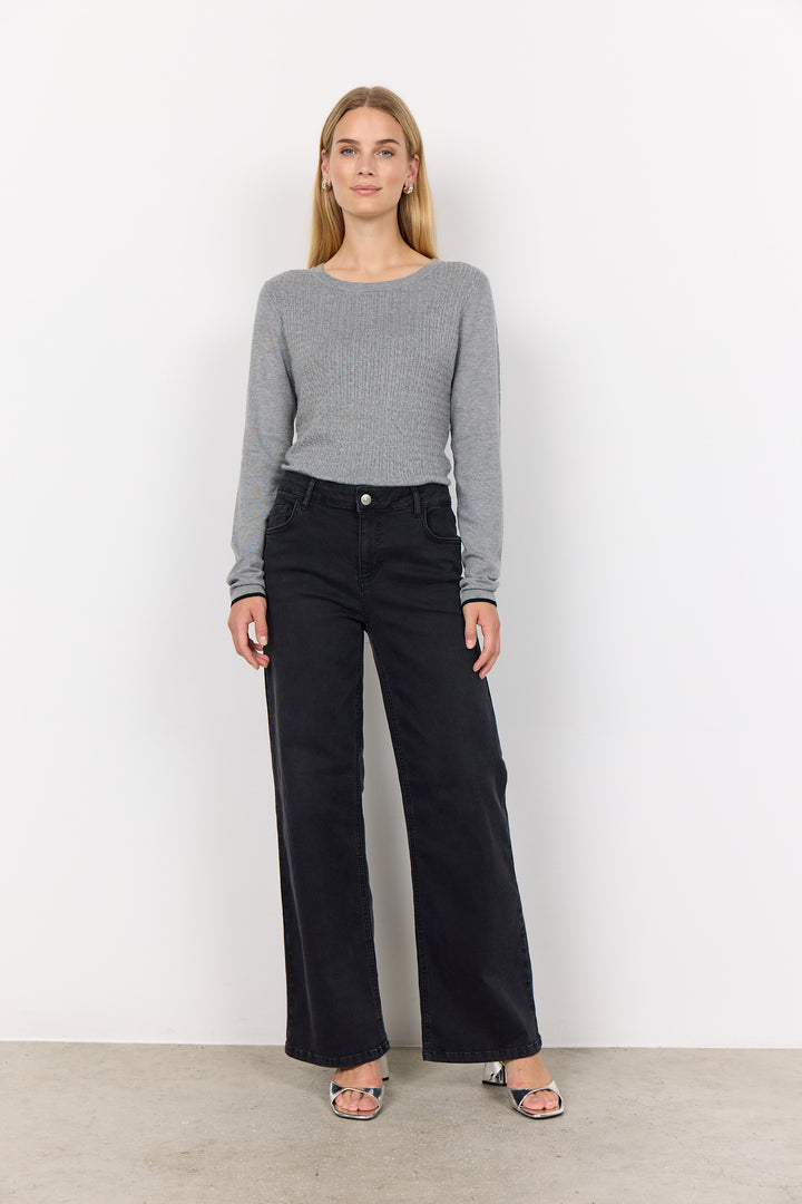 Soya Concept Kimberly 24-Dark Grey  Jeans