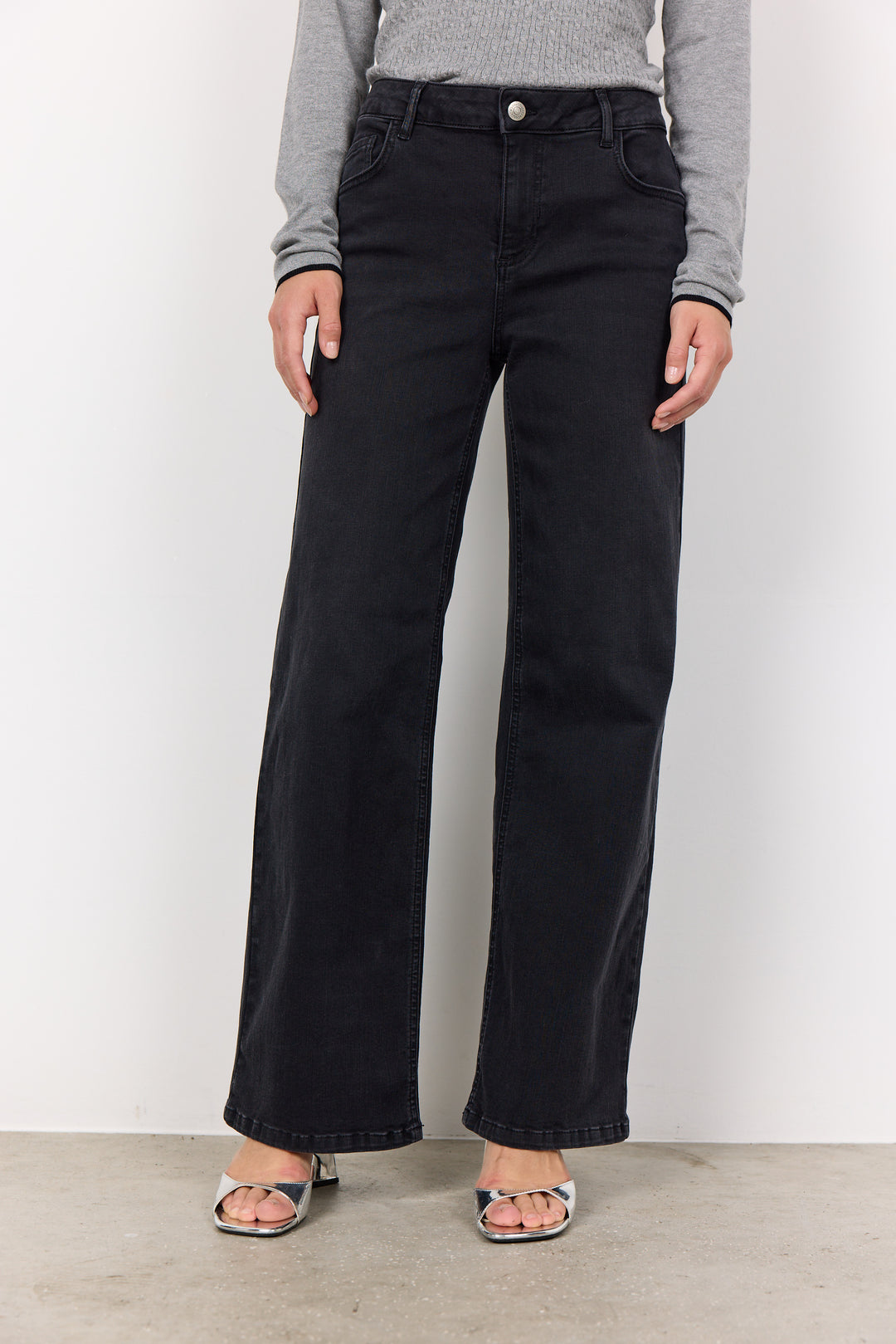 Soya Concept Kimberly 24-Dark Grey  Jeans