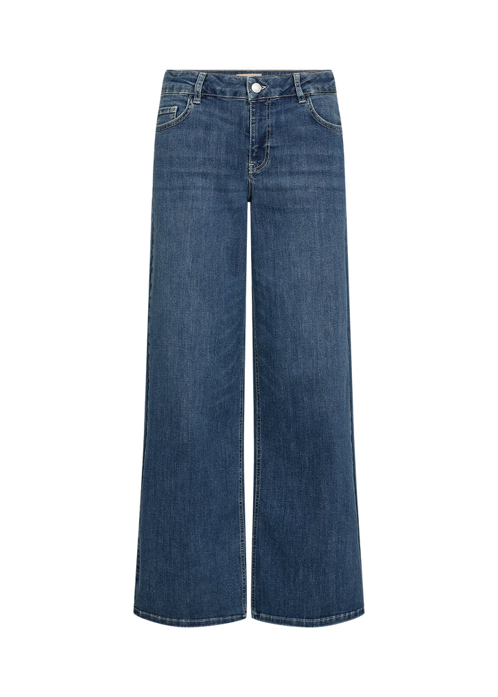Soya Concept SC-Kimberly 24-b Jeans Wide Leg, Mid-Rise - Blue