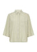 Soya Concept Rosette Shirt- Green striped