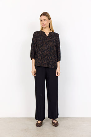 Soya Concept blouse Sade-Zebra abstract print