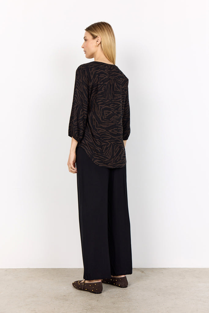 Soya Concept blouse Sade-Zebra abstract print