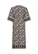 Soya Concept Sandra Dress- Geometric Black and cream print