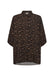 Soya Concept  Brown Animal Print Safira Blouse