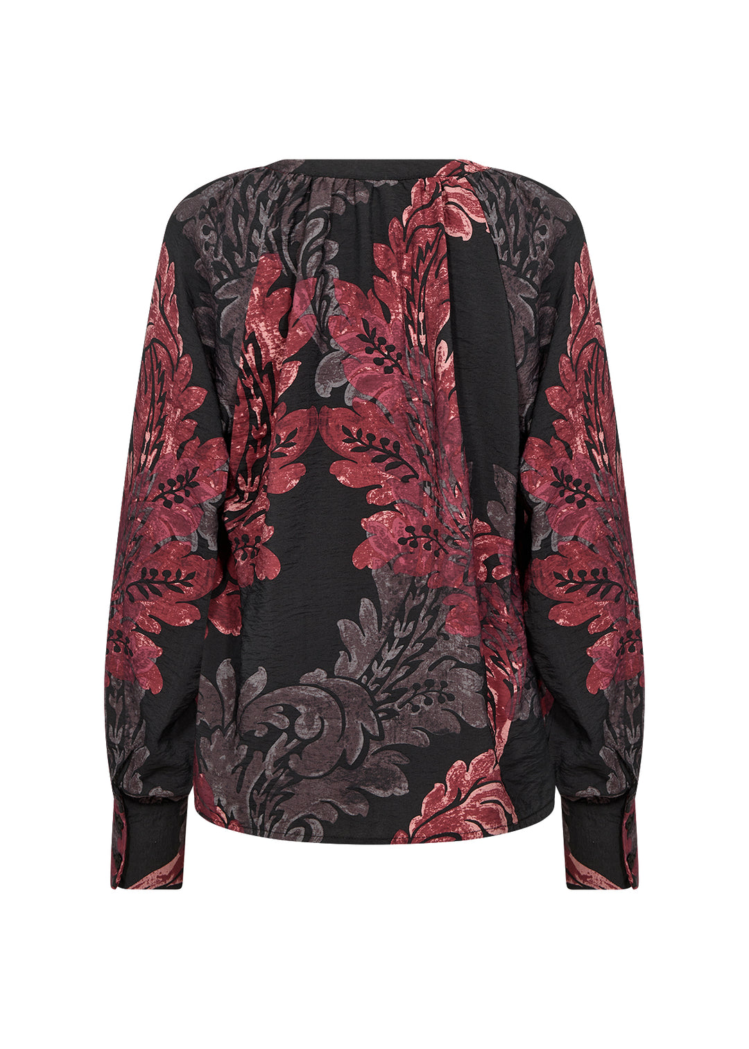 Soya Concept Vaike 1 Shirt - Red Abstract Floral