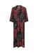 Soya Concept Vaike 3 Dress - Red Abstract Flowers