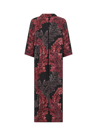 Soya Concept Vaike 3 Dress - Red Abstract Flowers