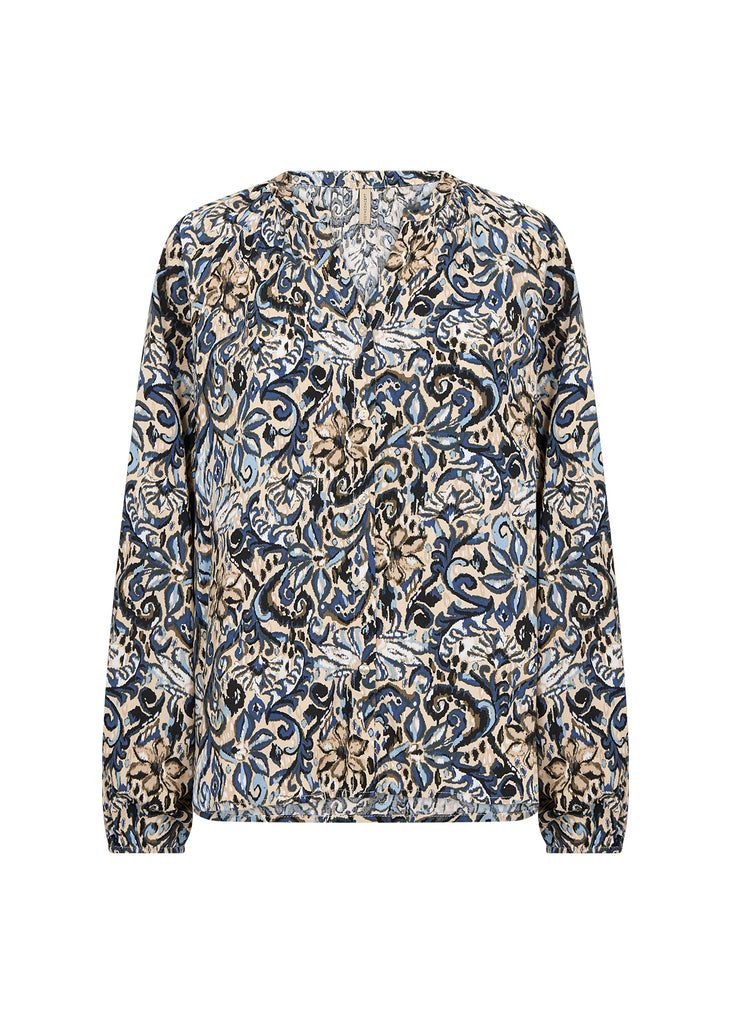 Soya Concept VAVA 1 V-Neck Long Sleeved Shirt