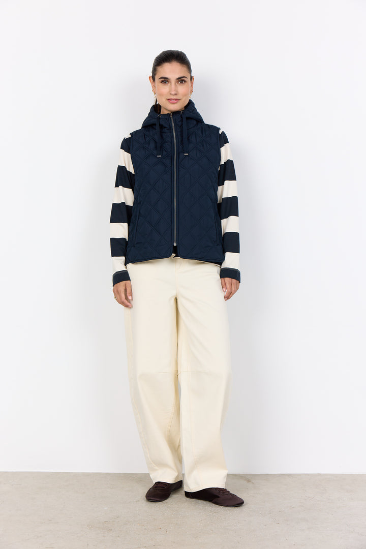 Soya Concept Fenya 77 Waistcoat- Navy