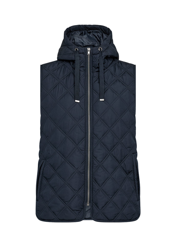 Soya Concept Fenya 77 Waistcoat- Navy
