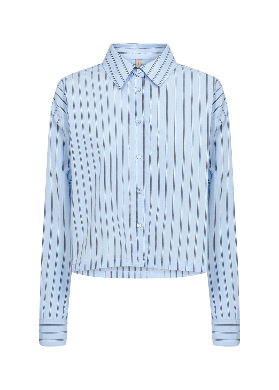 Soya Concept Sc-Bardot 1 Shirt- Blue
