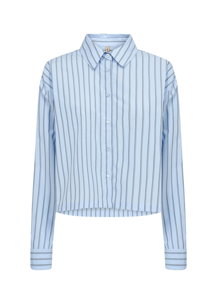 Soya Concept Sc-Bardot 1 Shirt- Blue