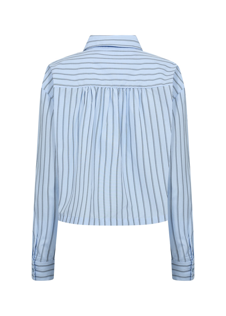 Soya Concept Sc-Bardot 1 Shirt- Blue
