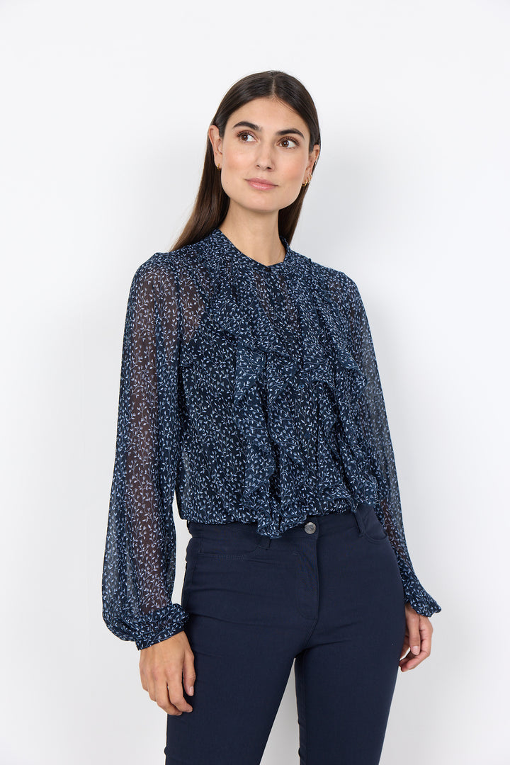 Soya Concept SC-Bebbie 1 Shirt- Navy