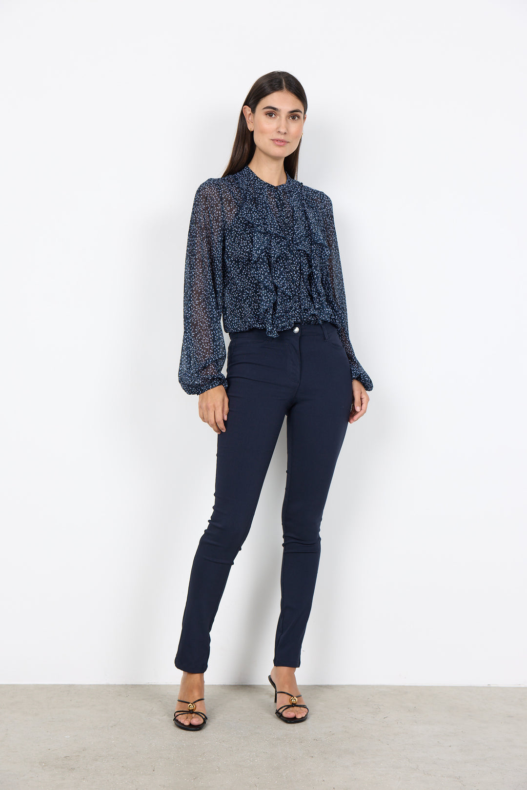Soya Concept SC-Bebbie 1 Shirt- Navy