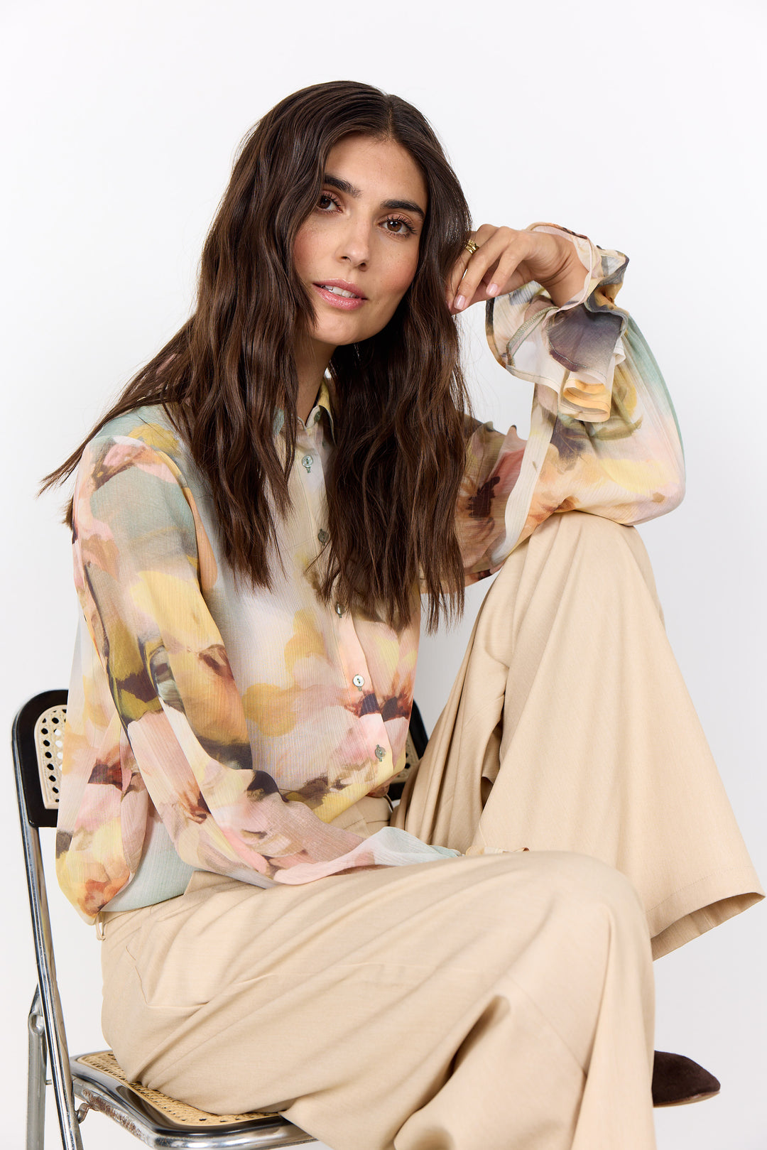Soya Concept SC-Carmen 1 Shirt- Floral Print