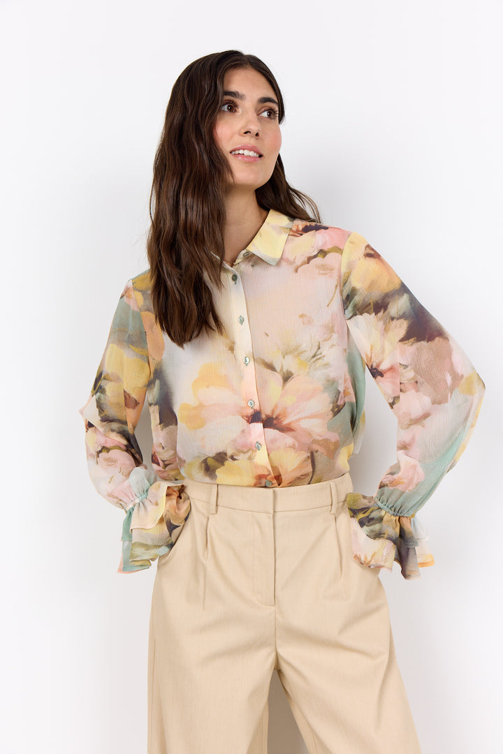 Soya Concept SC-Carmen 1 Shirt- Floral Print