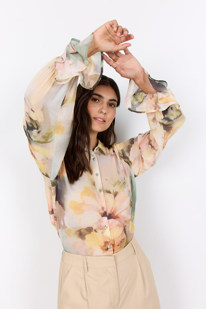 Soya Concept SC-Carmen 1 Shirt- Floral Print