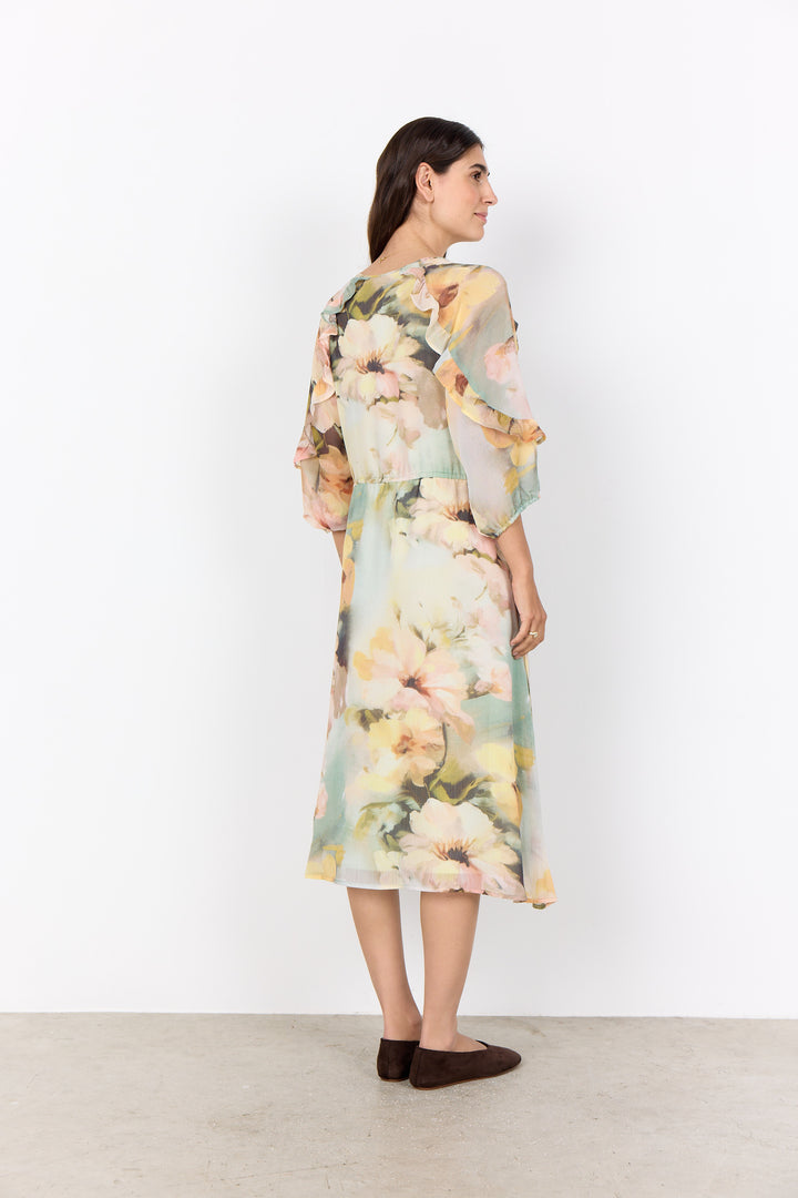 Soya Concept SC-Carmen 2 Dress- Floral Print