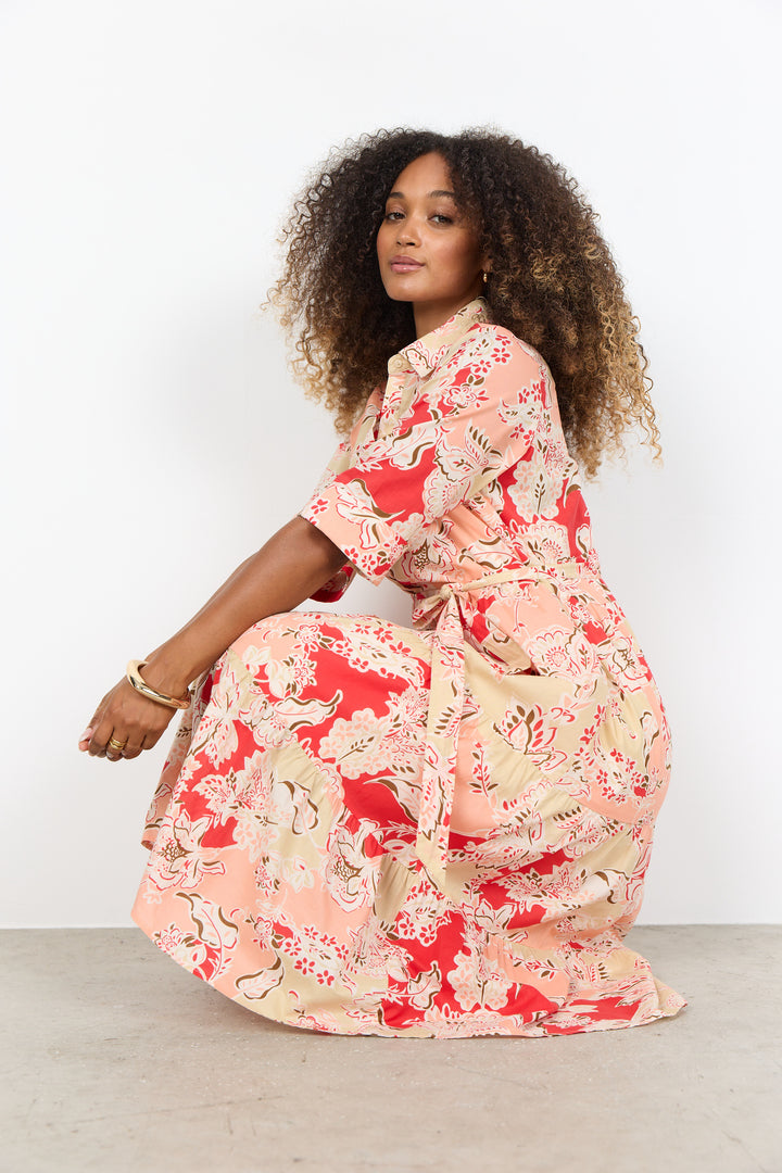Soya Concept SC-FALDINE 2 Dress- Organic Cotton Floral
