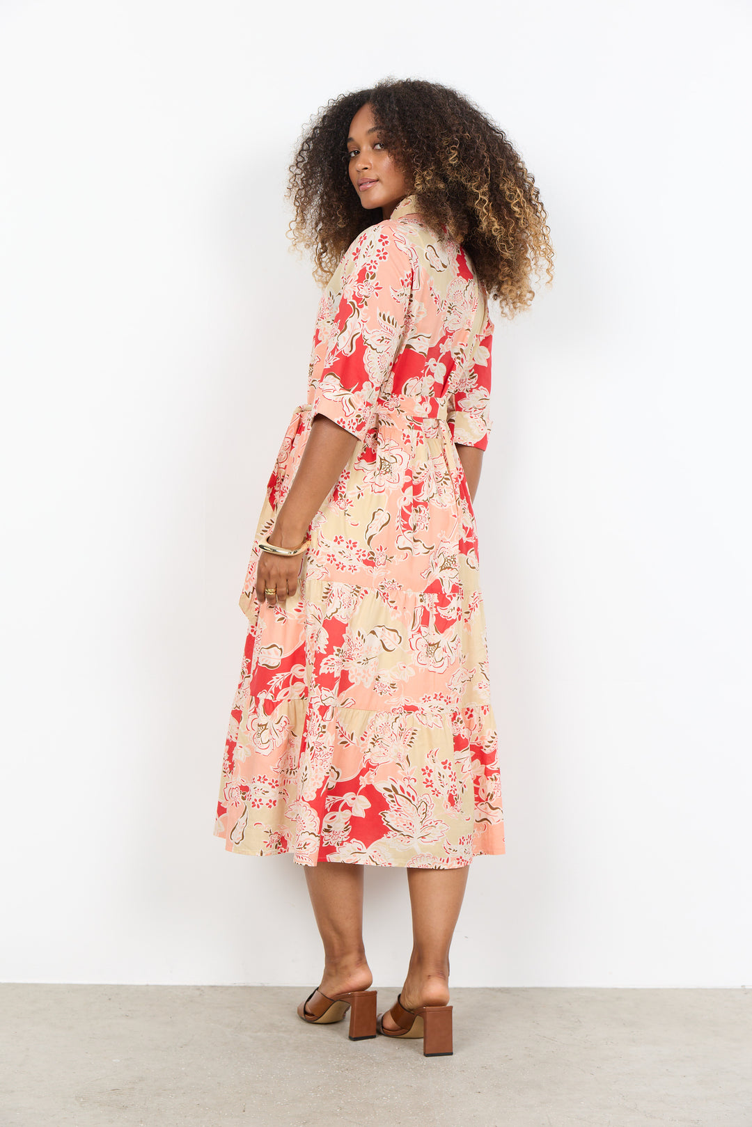 Soya Concept SC-FALDINE 2 Dress- Organic Cotton Floral