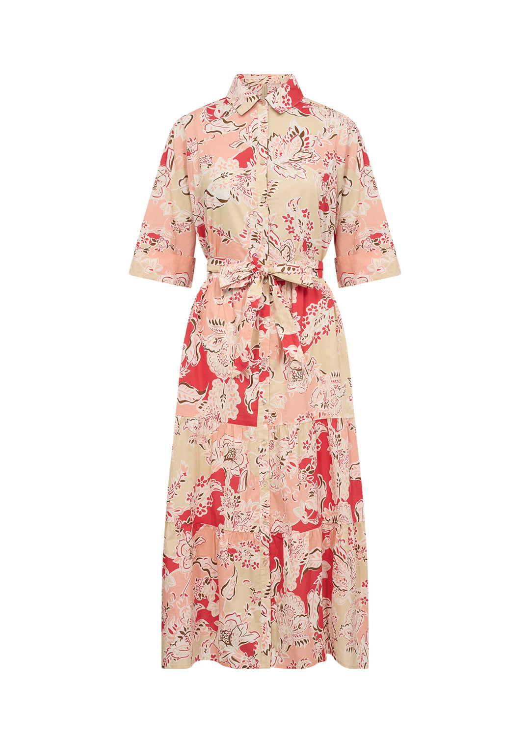 Soya Concept SC-FALDINE 2 Dress- Organic Cotton Floral