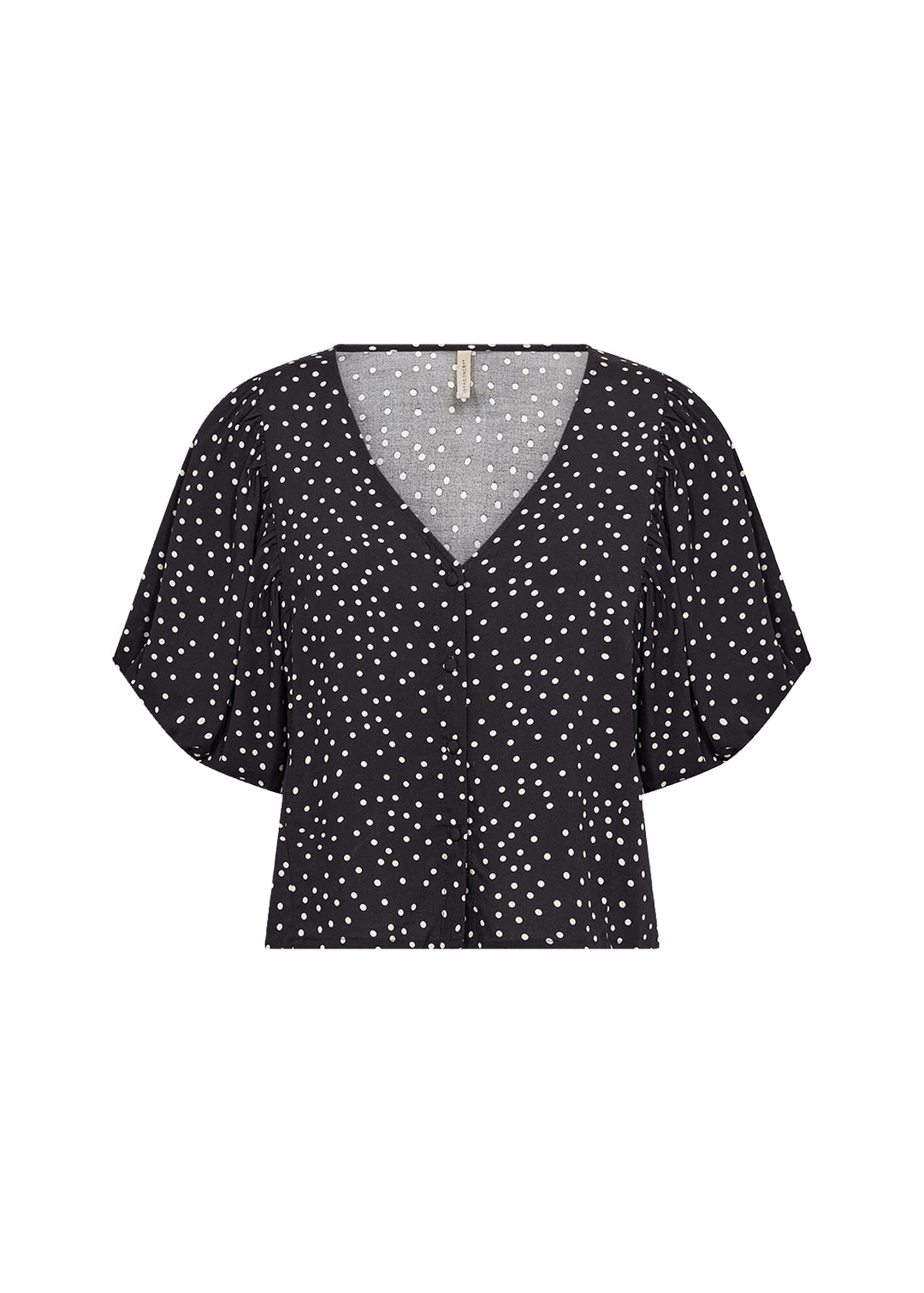 Soya Concept SC-Gilda 1 Blouse- Black and White Dots