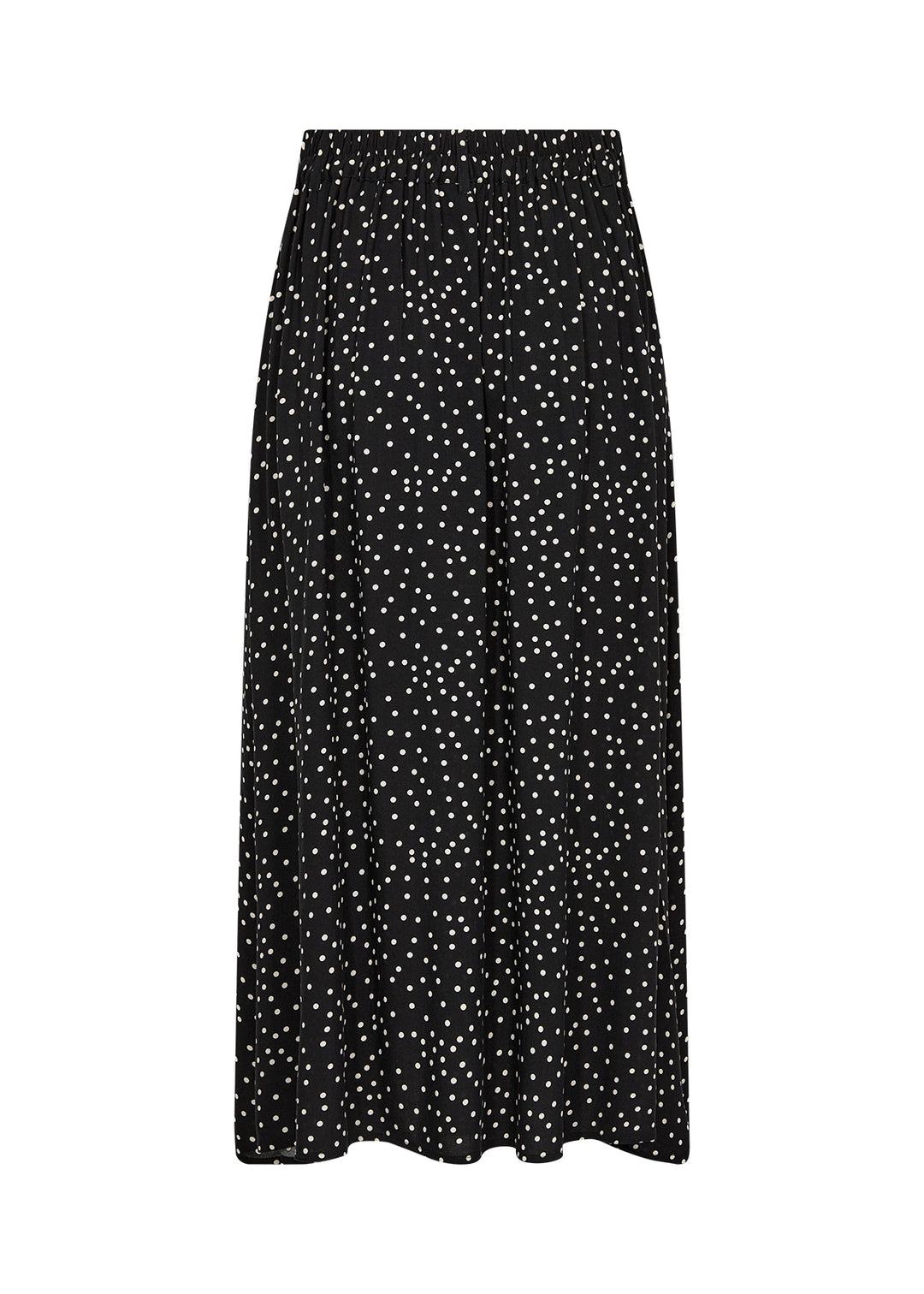 Soya Concept SC Gilda 3 Maxi Skirt- Black and White Dots