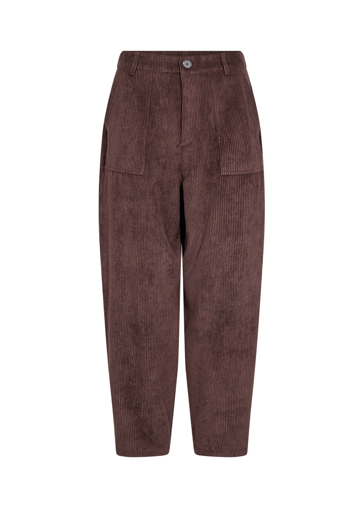 Soya Concept Bindi Trousers - Chocolate Brown