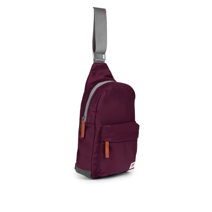 Roka London WillesdenB Sling Bag- Plum