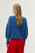 Compania Fantastica Textured Knit Jumper- Blue