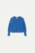 Compania Fantastica Textured Knit Jumper- Blue