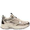 Maruti Novi Leather Trainers - Gold