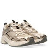 Maruti Novi Leather Trainers - Gold