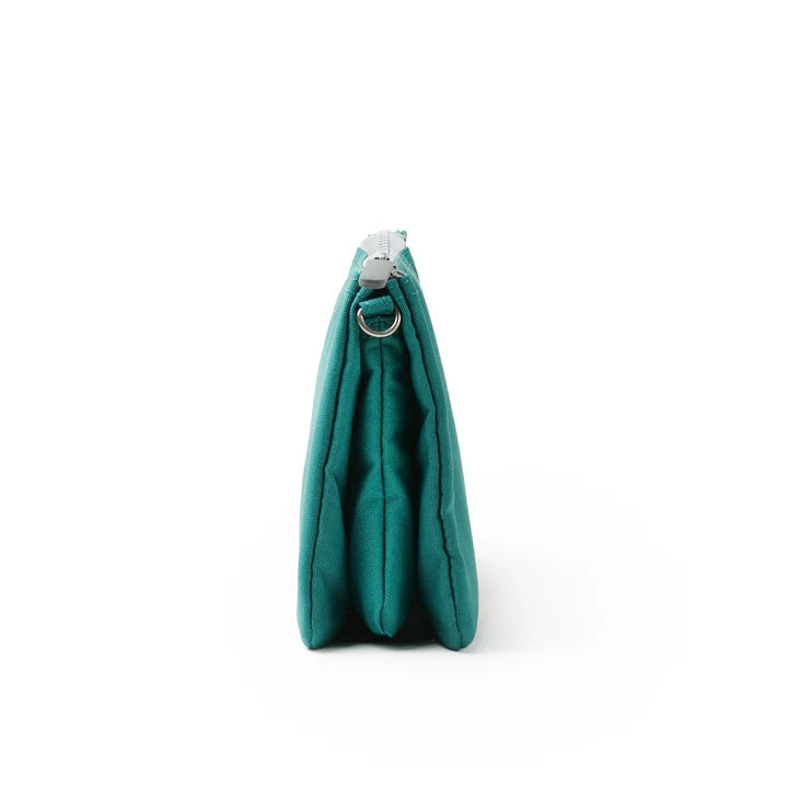 Roka London Carnaby XL Crossbody Bag- Teal
