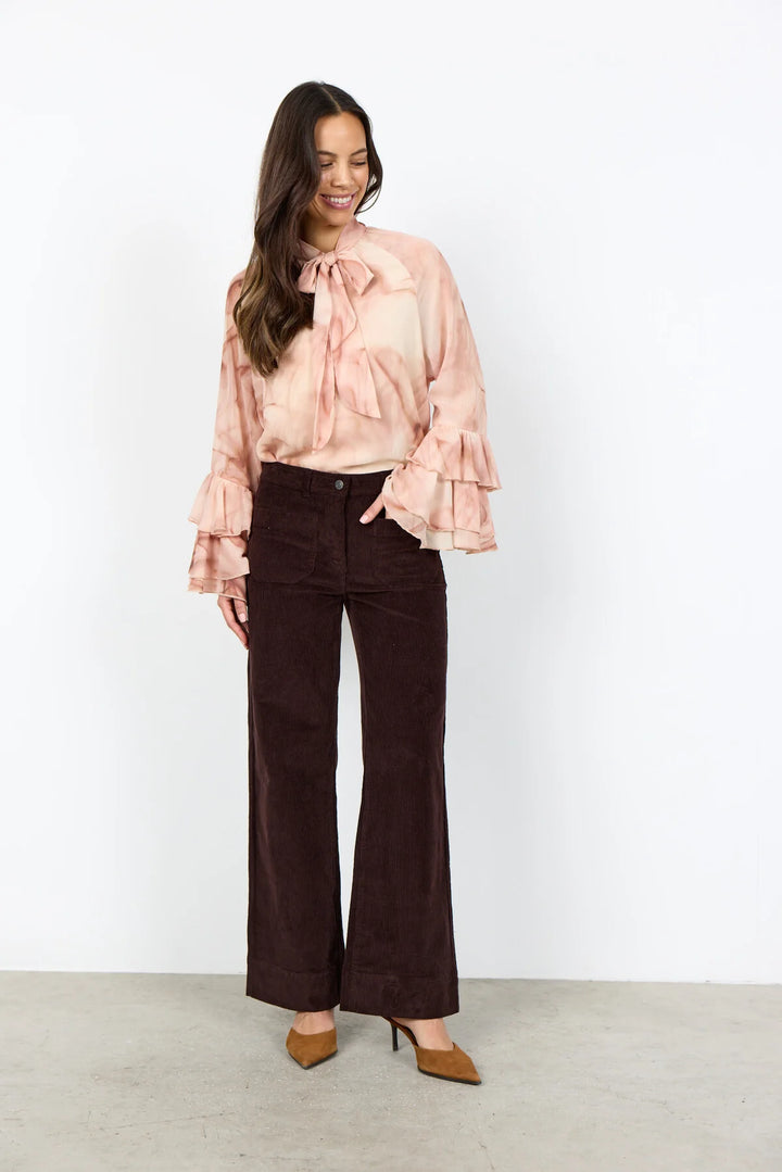 Soya Concept SC-HELIN 2-B Trousers - Chocolate