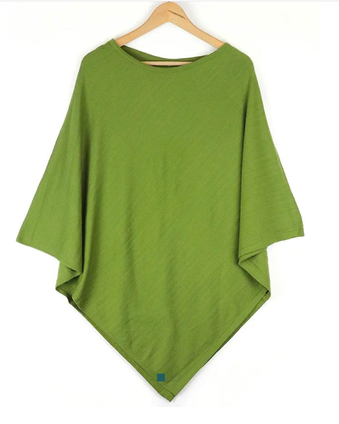 Pom Recycled Blend Poncho
