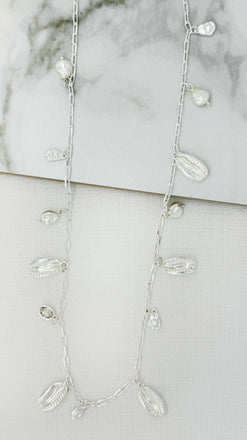 Envy Silver Charm Necklace - 4829