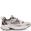Maruti Novi Leather Trainers - Gold