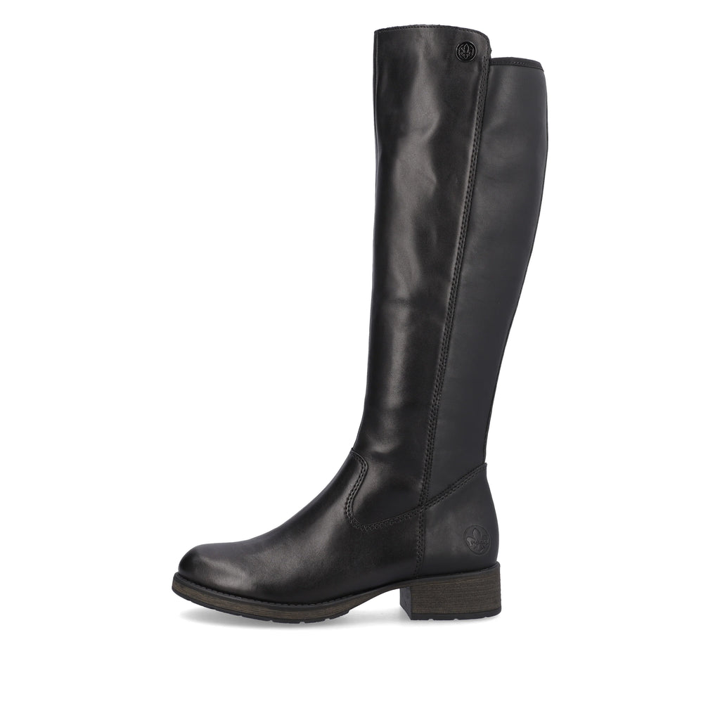 Z9591-01 Rieker Black Boot