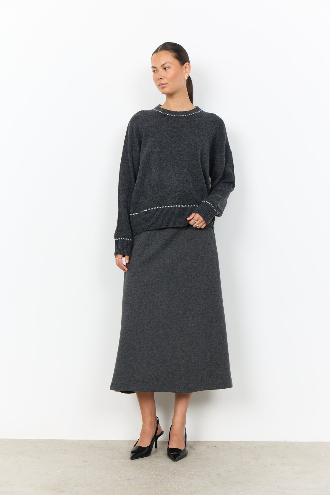 Soya Concept SC-ORLEAN 18 Jumper - Grey
