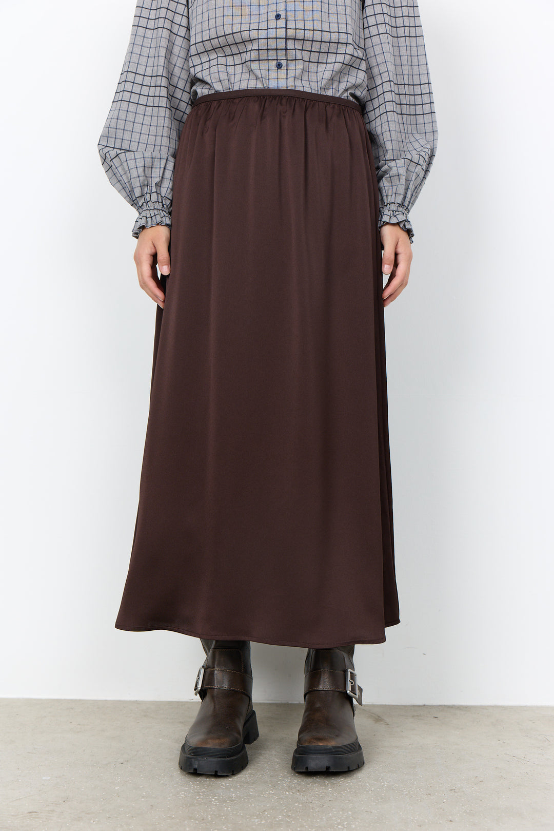 Soya Concept SC-JACEY 3 Skirt - Chocolate