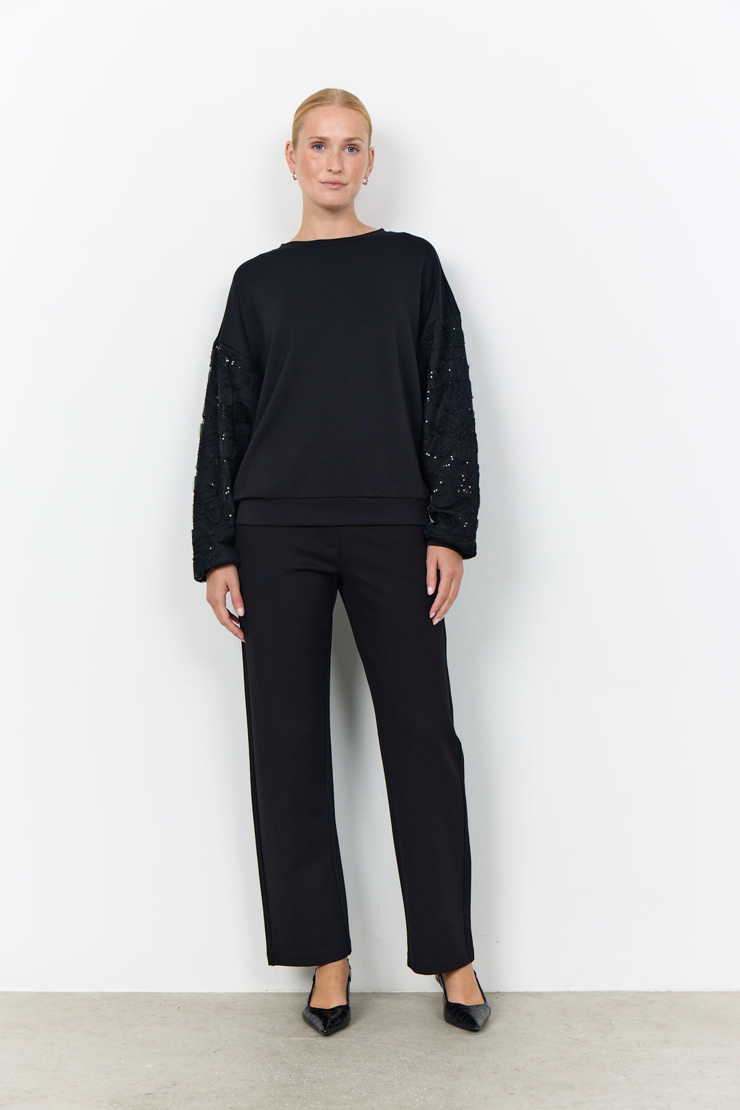 Soya Concept SC-BANU 344 Sweatshirt - Black
