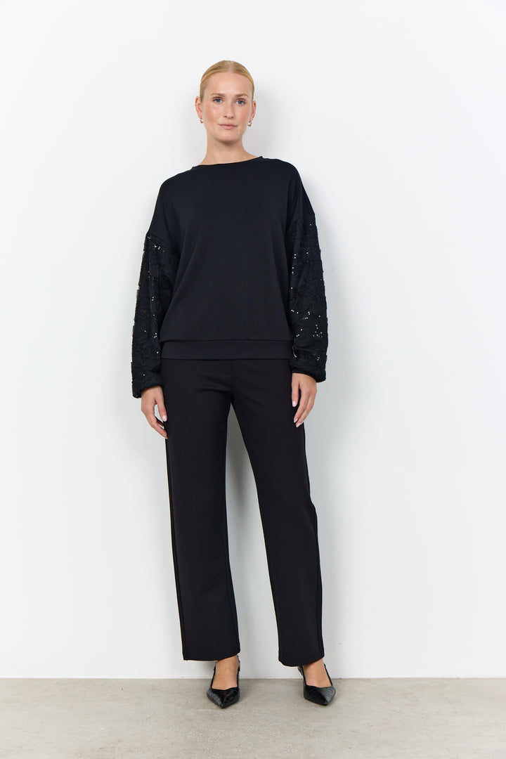 Soya Concept SC-BANU 344 Sweatshirt - Black