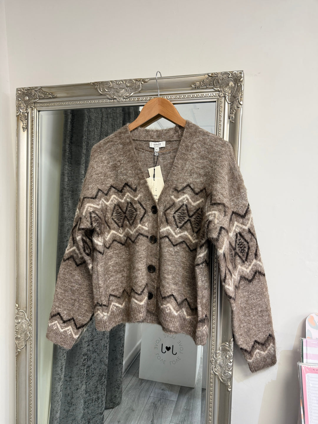 B.Young BYMILOU Cardigan - Walnut